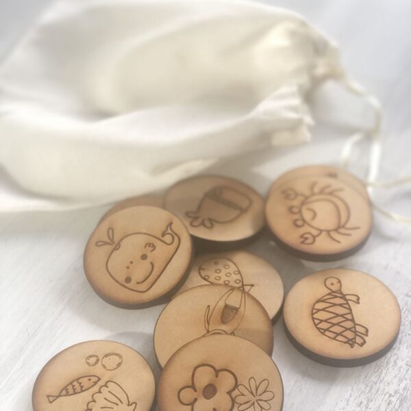 Juego en madera "memotec"