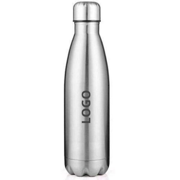 Botella termica de acero inoxidable, doble capa, acero 304 Con certificado de INAL 500ml